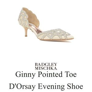 Badgley Mischka Ginny heels size 7 1/2